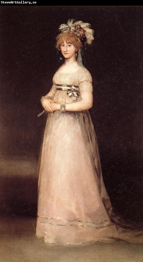 Francisco Goya Full-length Portrait of the Countess of Chinchon